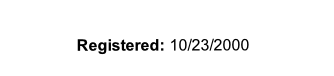 EXSCIENTOLOGIST.com
Registered: 10/23/2000 
